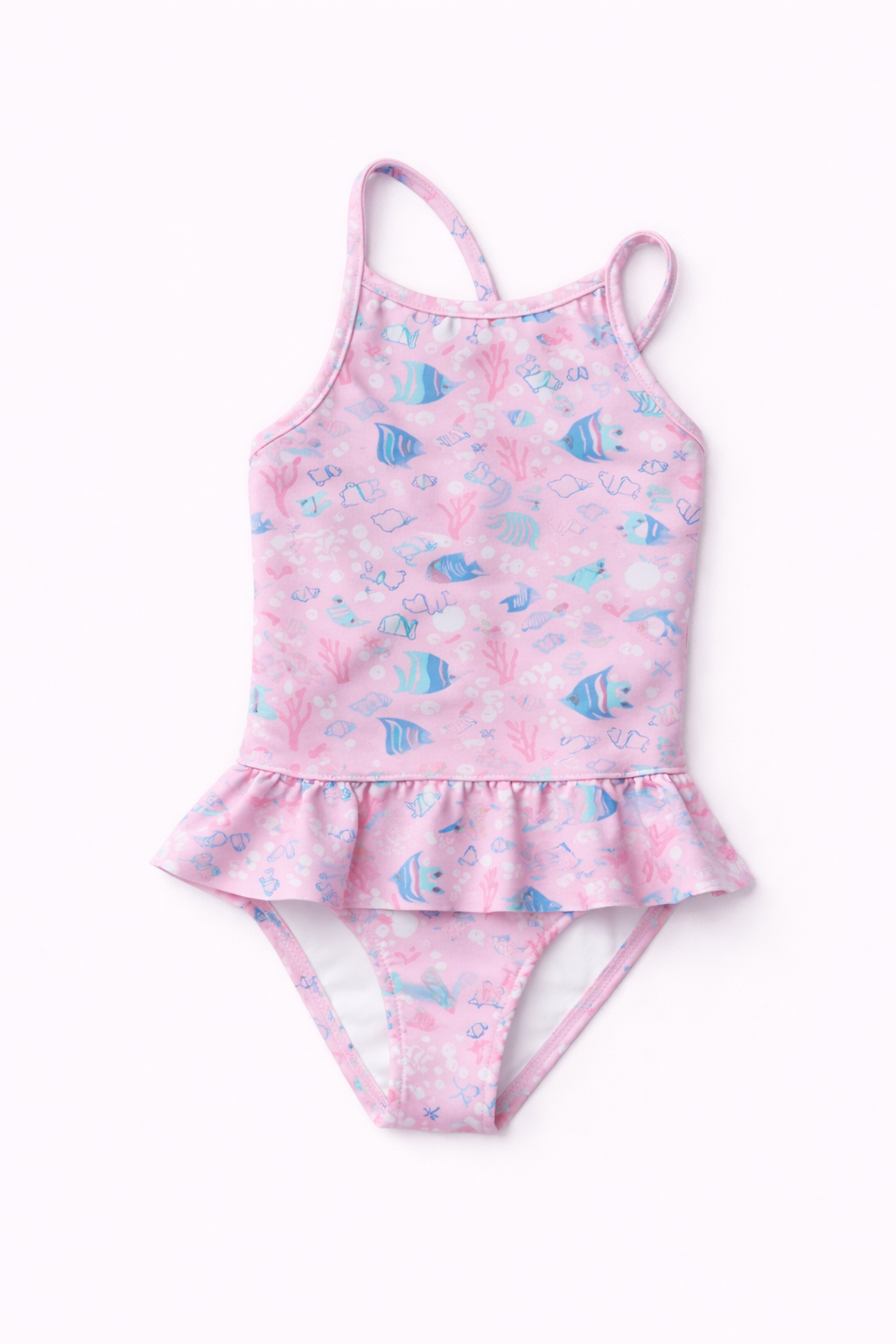 Girls Swimwear - Under the Sea Print Rose