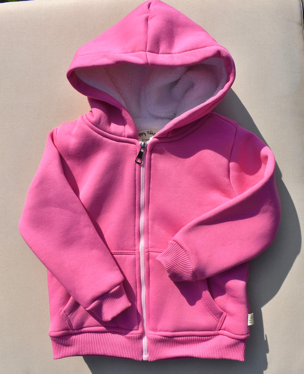 Fur Lined Jacket - Fuchsia