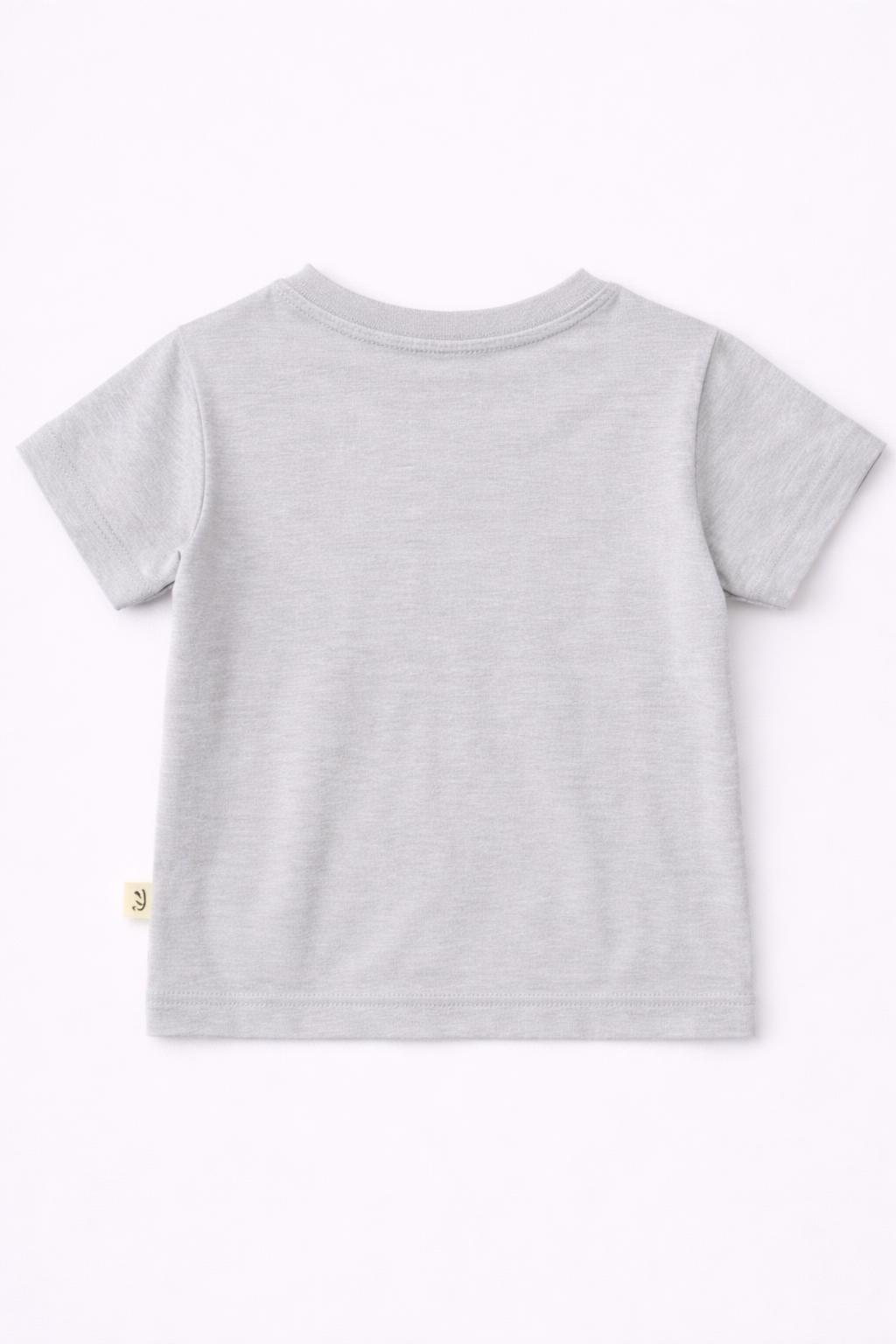 Boys Cotton T-Shirt – Dino Print Grey