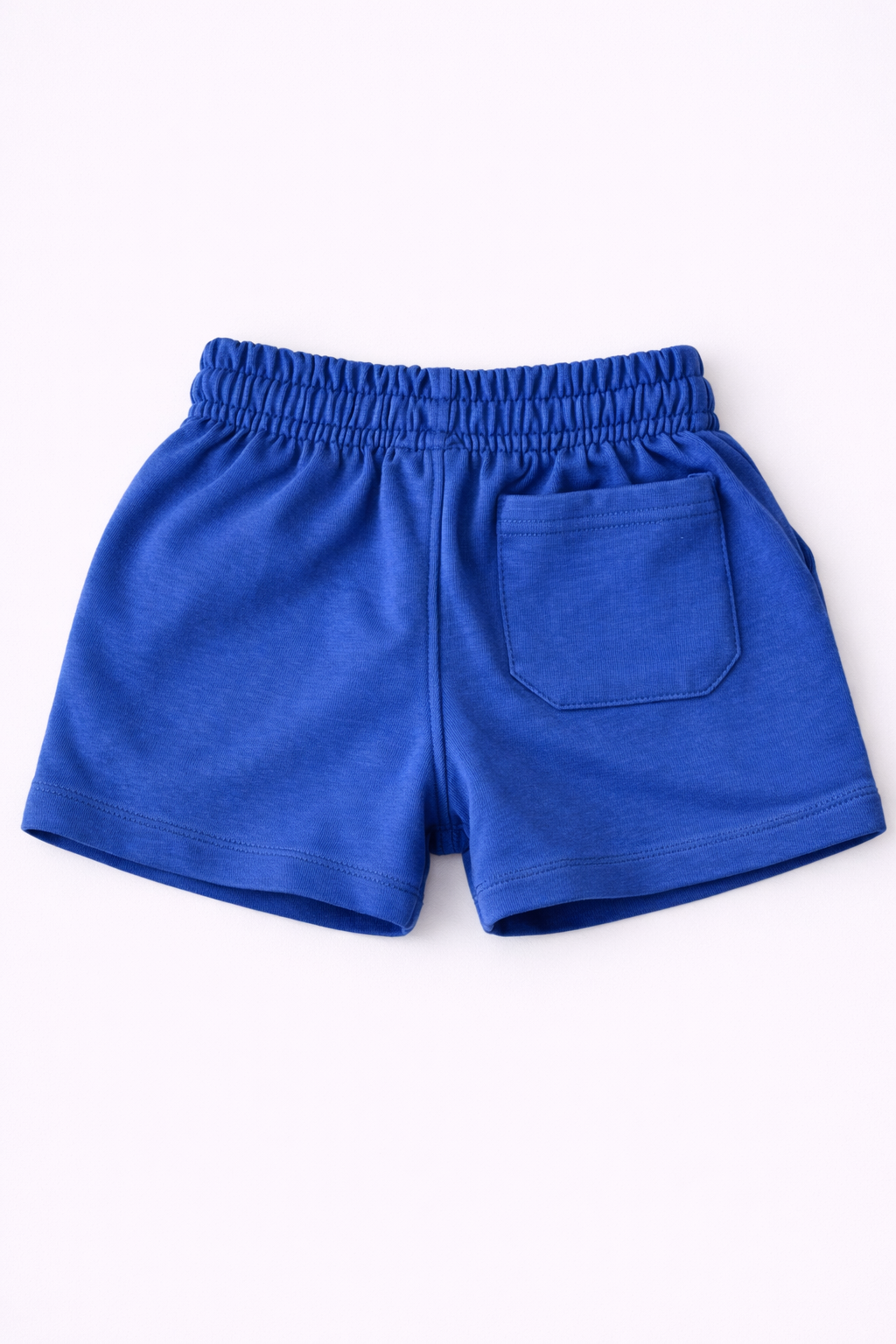 Boys Cotton French Terry Shorts – Blue