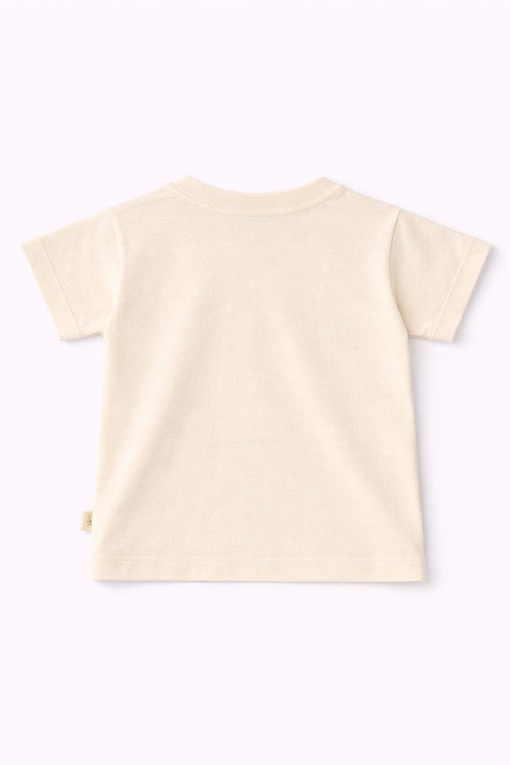 Boys Oversized Basic Cotton T-Shirt – Sand
