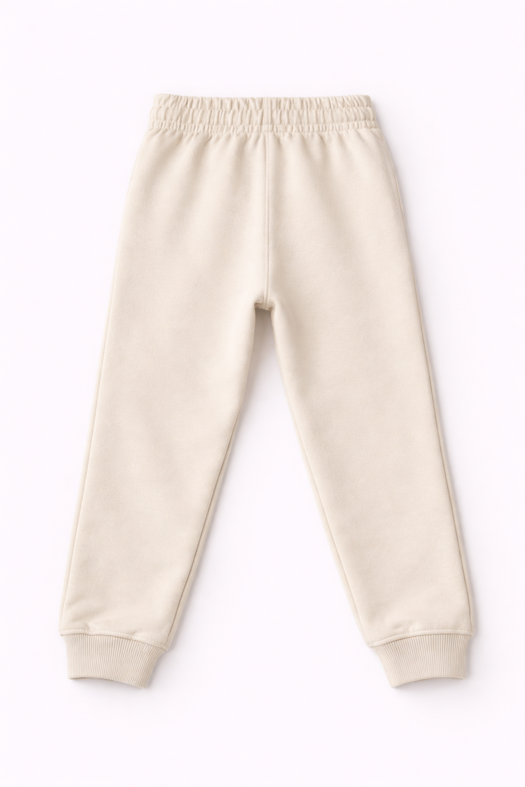 Boys Slim Fit Cotton Joggers - Sandy