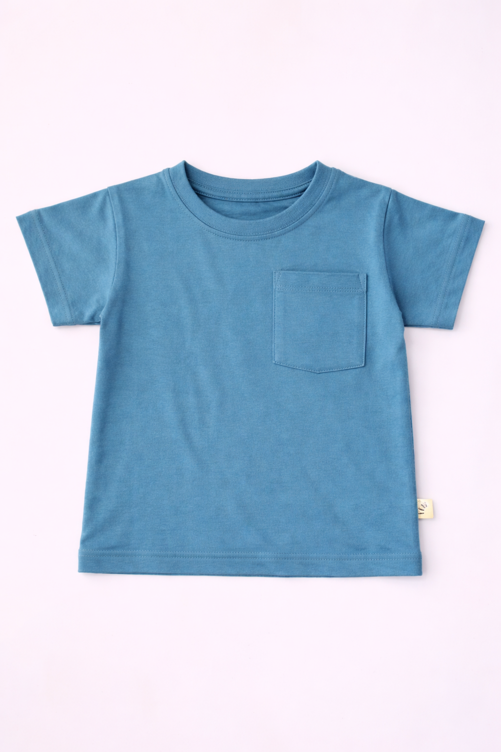 Boys Oversized Basic Cotton T-Shirt – Blue Jeans