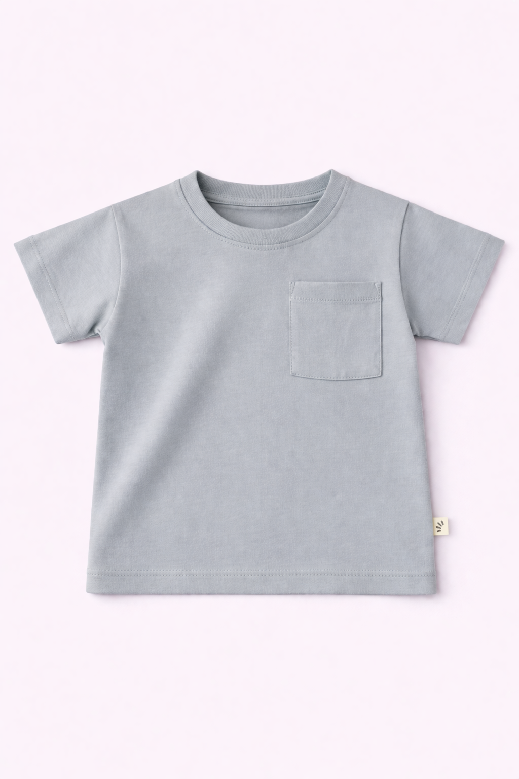 Boys Oversized Basic Cotton T-Shirt – Ice