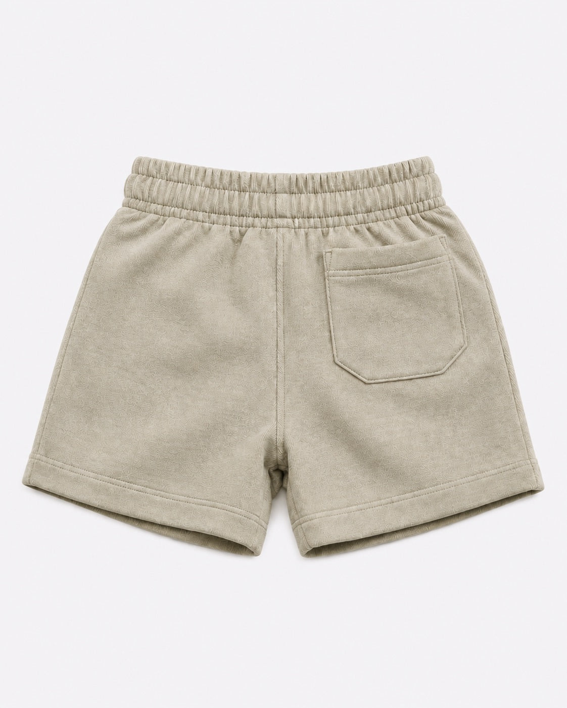 Boys Cotton French Terry Shorts – Ash Grey