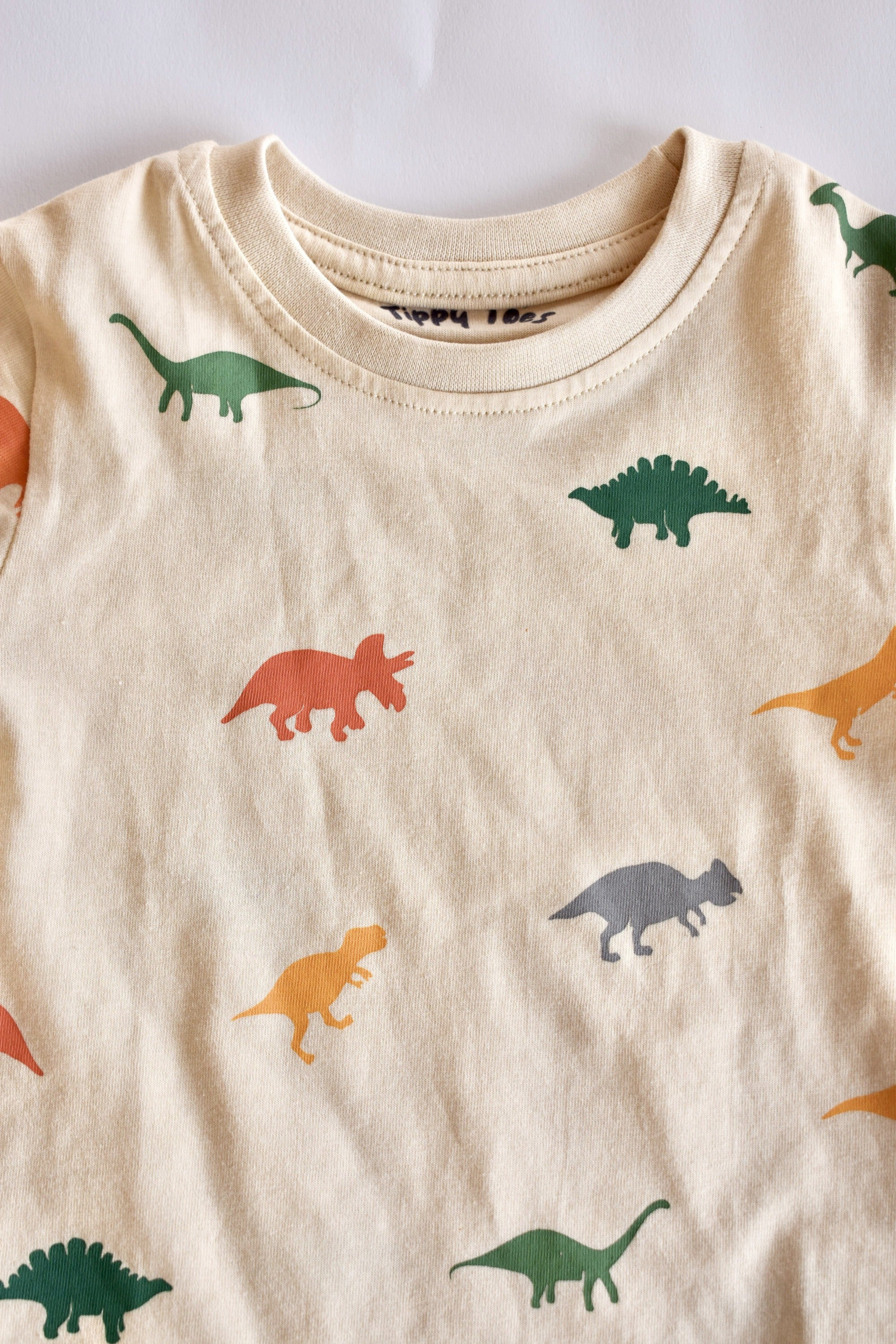 Cotton Jersey Crew Neck T-shirt