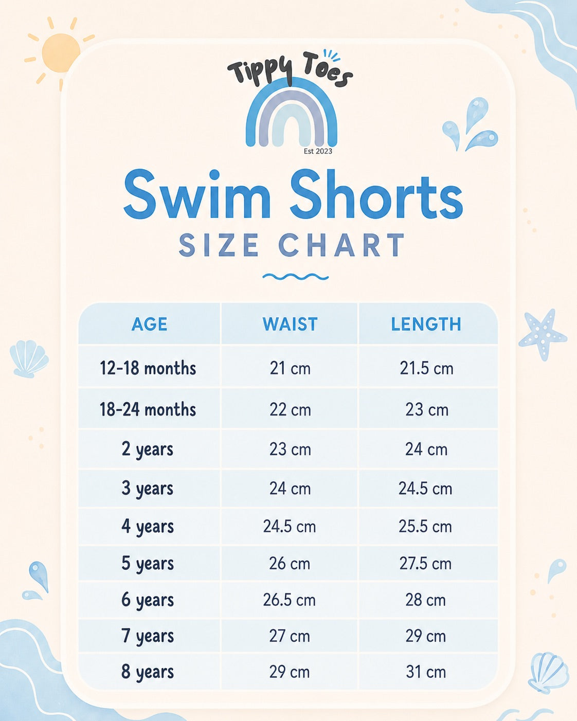 Boys Swim Shorts – Flamingo Print Navy Blue